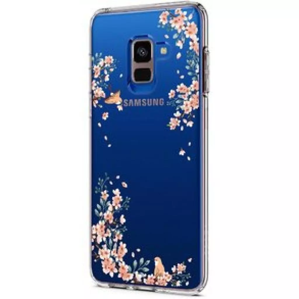 Чехол для моб. телефона Spigen Galaxy A8 (2018) Liquid Crystal Blossom Nature (590CS22750) - 1 Чехол для моб. телефона Spigen Galaxy A8 (2018) Liquid Crystal Blossom Nature (590CS22750) - 1