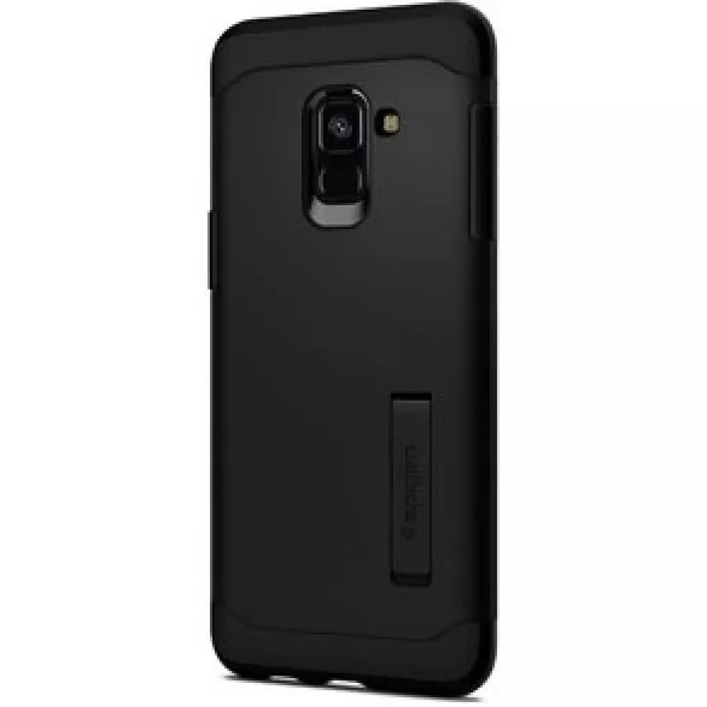 Чехол для моб. телефона Spigen Galaxy A8 (2018) Slim Armor Black (590CS22753) - 1