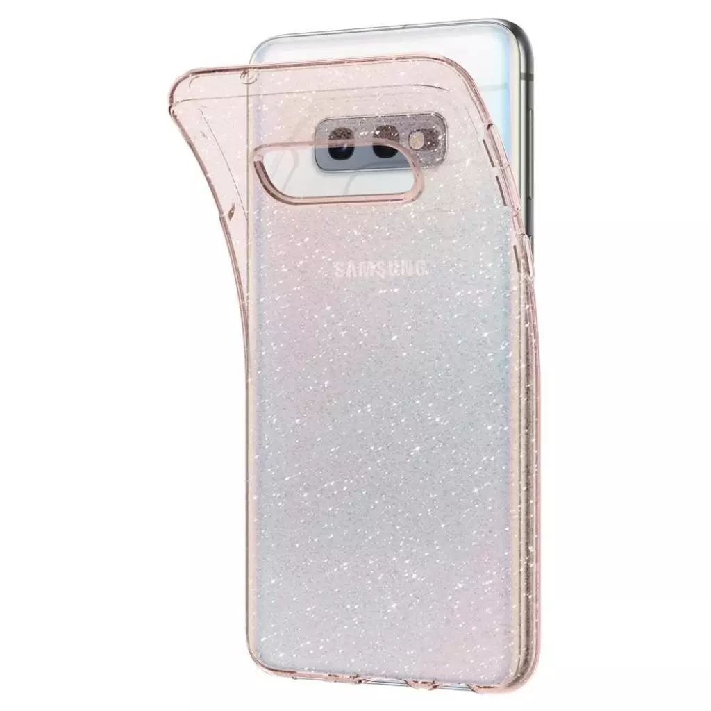 Чехол для моб. телефона Spigen Galaxy S10 E Liquid Crystal Glitter Rose Quartz (609CS25835) - 2