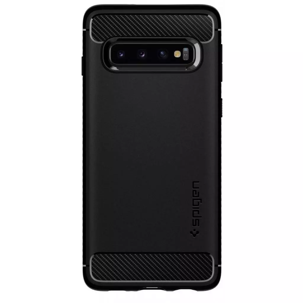 Чехол для моб. телефона Spigen Galaxy S10 Rugged Armor Matte Black (605CS25800)