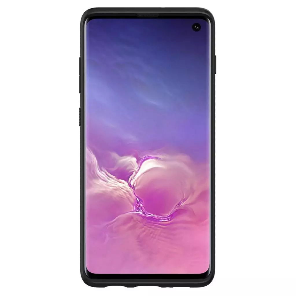 Чехол для моб. телефона Spigen Galaxy S10+ Liquid Air Matte Black (606CS25764) - 3