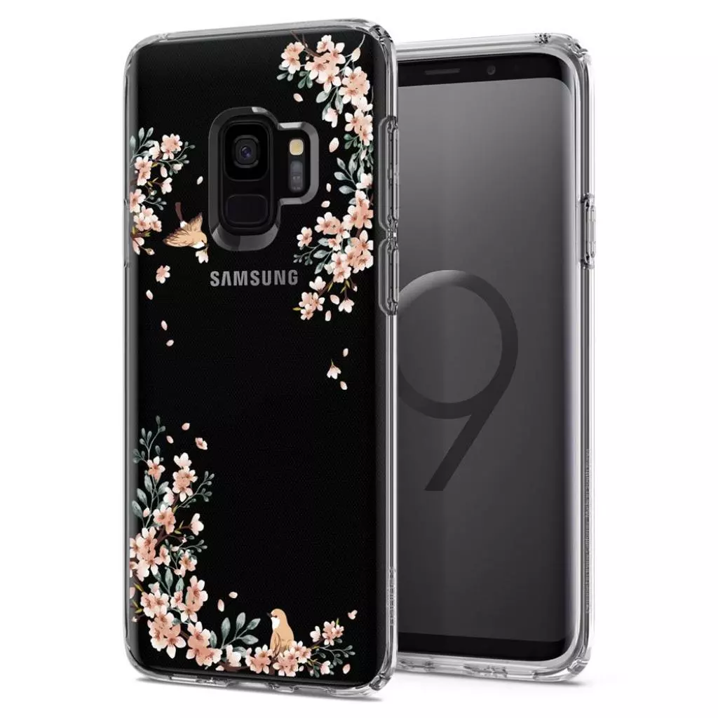 Чехол для моб. телефона Spigen Galaxy S9 Liquid Crystal Blossom Nature (592CS22828) - 1 Чехол для моб. телефона Spigen Galaxy S9 Liquid Crystal Blossom Nature (592CS22828) - 1
