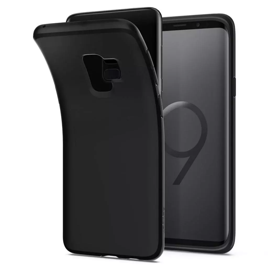 Чехол для моб. телефона Spigen Galaxy S9 Liquid Crystal Matte Black (592CS22825) - 2 Чехол для моб. телефона Spigen Galaxy S9 Liquid Crystal Matte Black (592CS22825) - 2