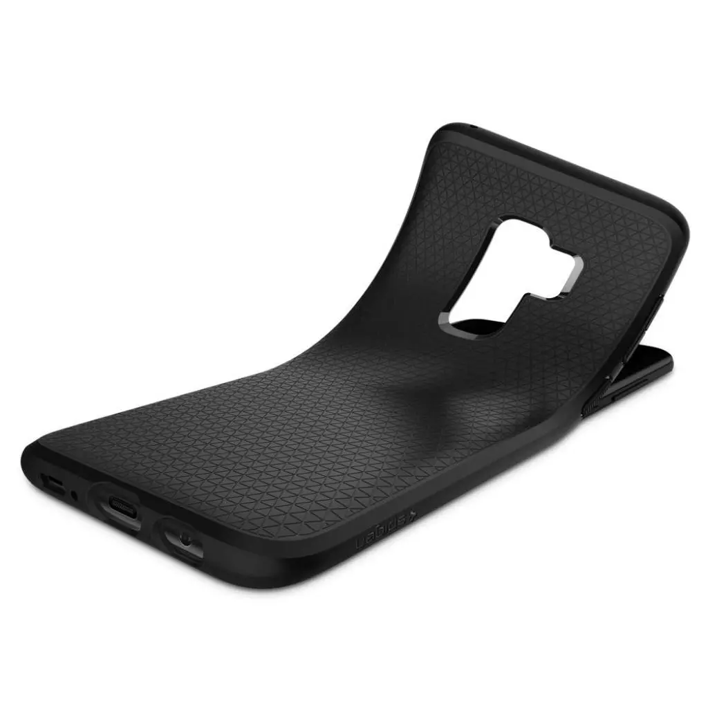 Чехол для моб. телефона Spigen Galaxy S9+ Liquid Air Matte Black (593CS22920) - 7 Чехол для моб. телефона Spigen Galaxy S9+ Liquid Air Matte Black (593CS22920) - 7