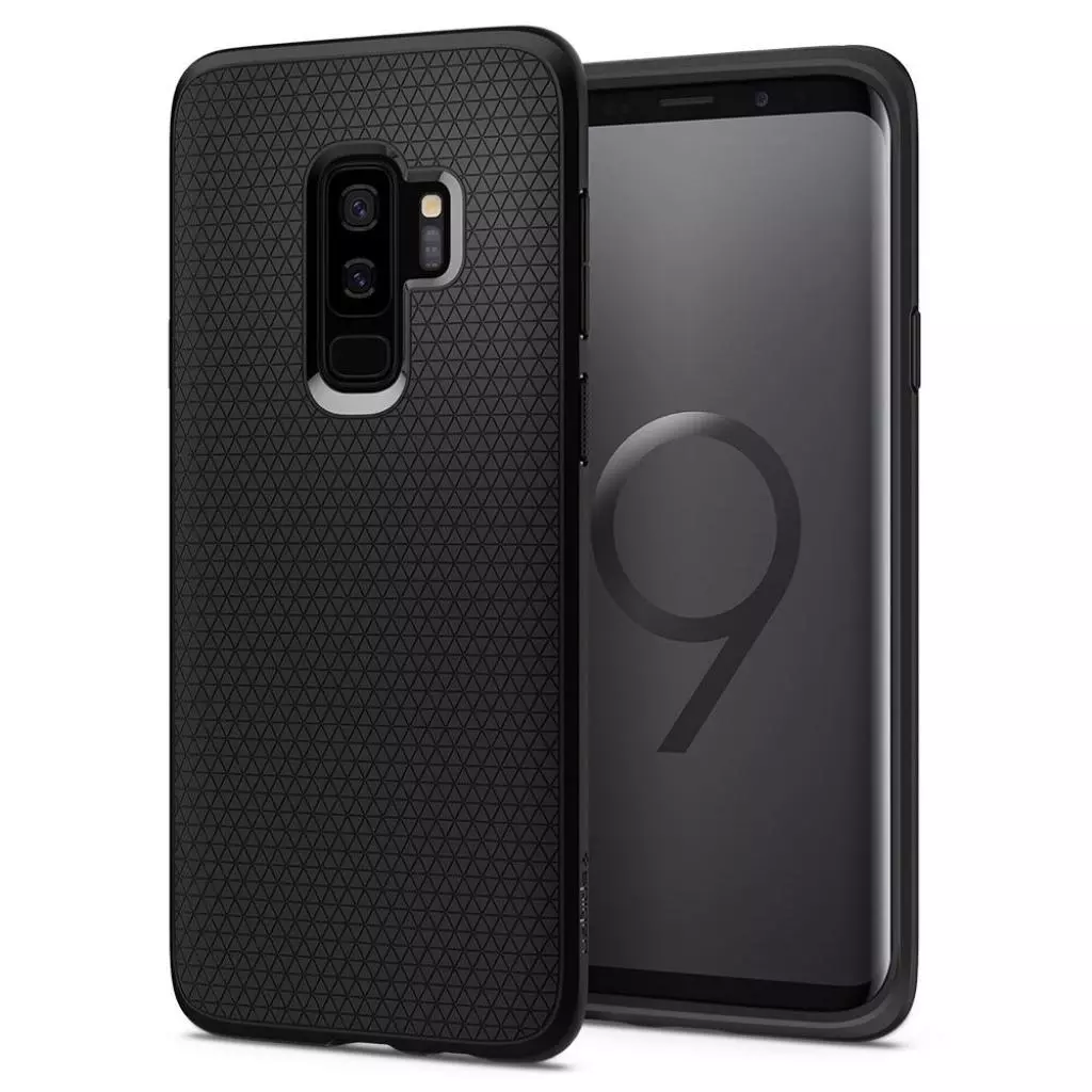 Чехол для моб. телефона Spigen Galaxy S9+ Liquid Air Matte Black (593CS22920) - 8 Чехол для моб. телефона Spigen Galaxy S9+ Liquid Air Matte Black (593CS22920) - 8