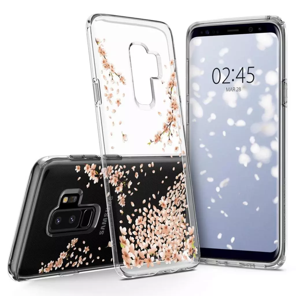 Чехол для моб. телефона Spigen Galaxy S9+ Liquid Crystal Blossom Crystal Clear (593CS22914) - 8