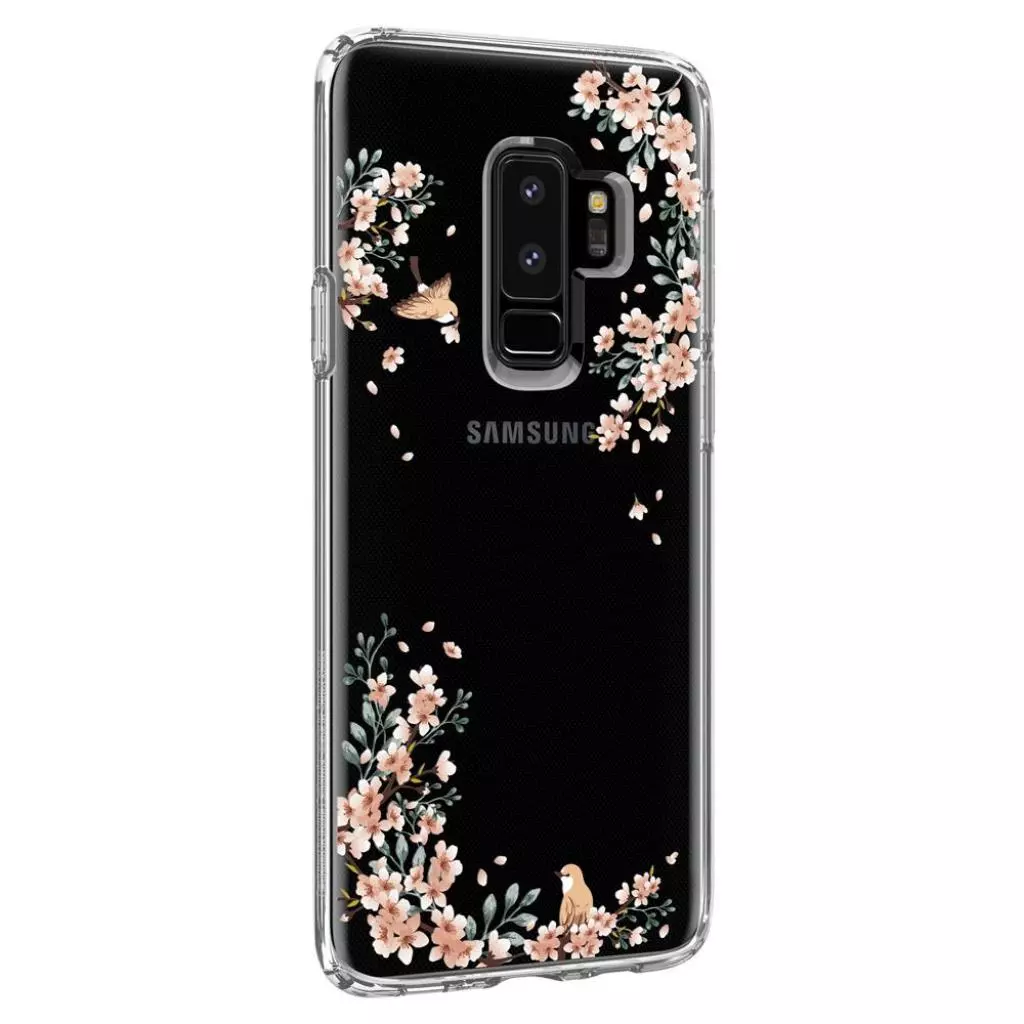 Чехол для моб. телефона Spigen Galaxy S9+ Liquid Crystal Blossom Nature (593CS22915) - 1 Чехол для моб. телефона Spigen Galaxy S9+ Liquid Crystal Blossom Nature (593CS22915) - 1