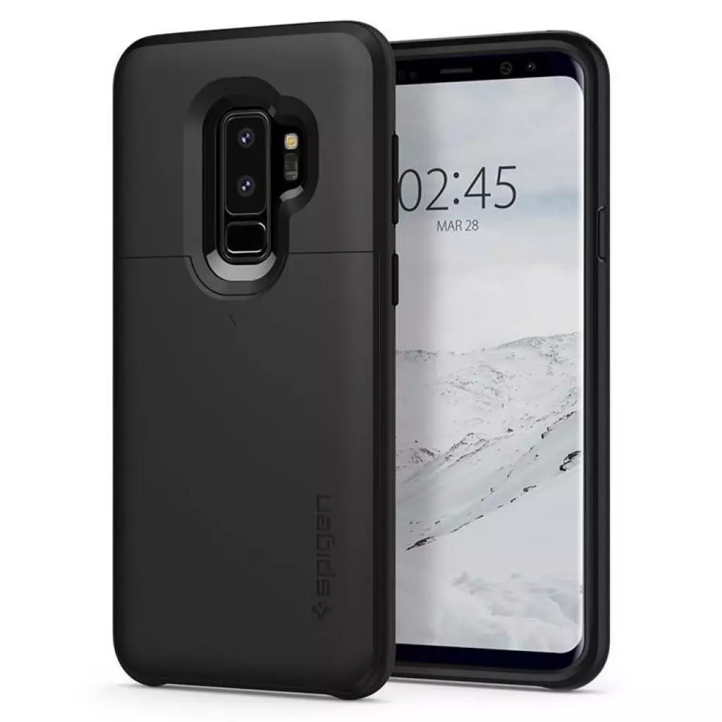 Чехол для моб. телефона Spigen Galaxy S9+ Slim Armor CS Black (593CS22950) - 3