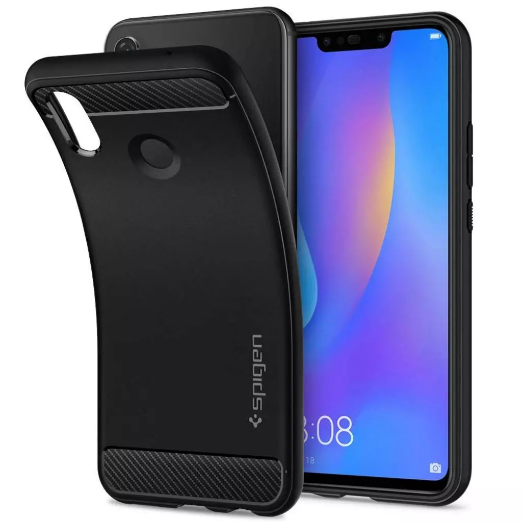 Чехол для моб. телефона Spigen HUAWEI nova 3i/P smart+ Rugged Armor Black (L32CS24984) - 1 Чехол для моб. телефона Spigen HUAWEI nova 3i/P smart+ Rugged Armor Black (L32CS24984) - 1