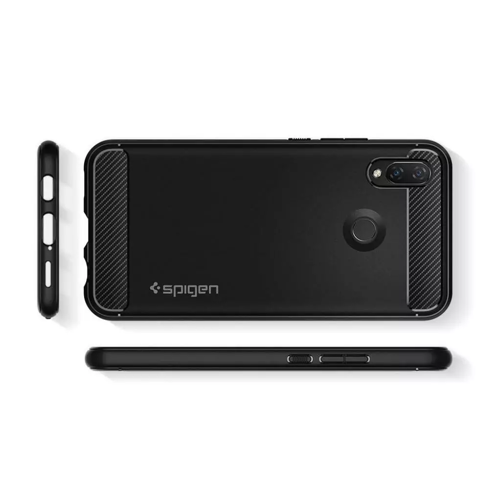 Чехол для моб. телефона Spigen HUAWEI nova 3i/P smart+ Rugged Armor Black (L32CS24984) - 4 Чехол для моб. телефона Spigen HUAWEI nova 3i/P smart+ Rugged Armor Black (L32CS24984) - 4