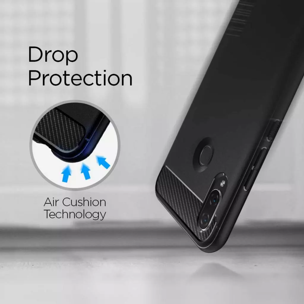 Чехол для моб. телефона Spigen HUAWEI nova 3i/P smart+ Rugged Armor Black (L32CS24984) - 6 Чехол для моб. телефона Spigen HUAWEI nova 3i/P smart+ Rugged Armor Black (L32CS24984) - 6