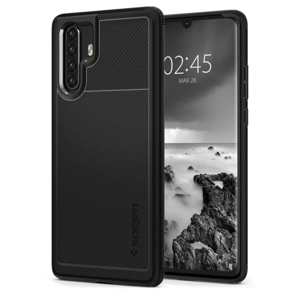Чехол для моб. телефона Spigen HUAWEI P30 Pro Rugged Armor Matte Black (L37CS25725) - 1