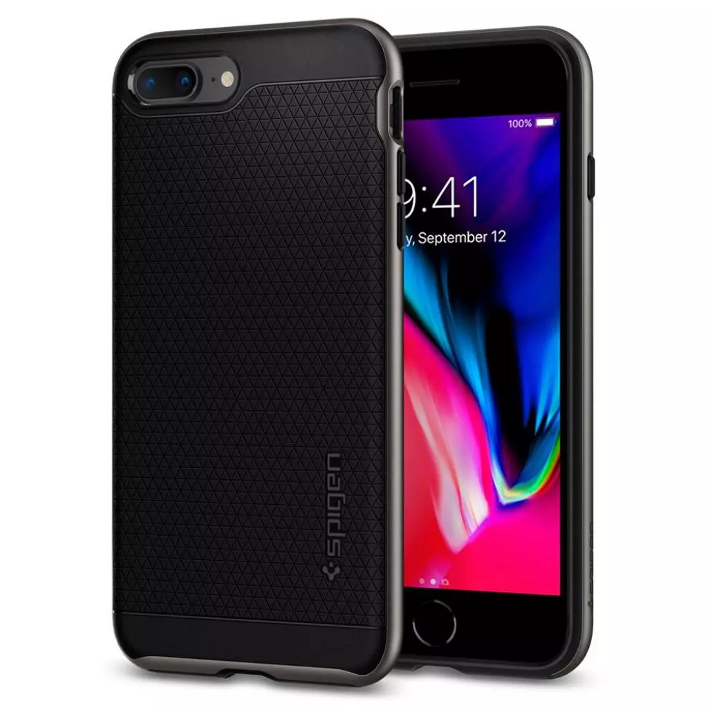 Чехол для моб. телефона Spigen iPhone 8 Plus/7 Plus Neo Hybrid 2 Gunmetal (Ver.2) (055CS22373) - 1