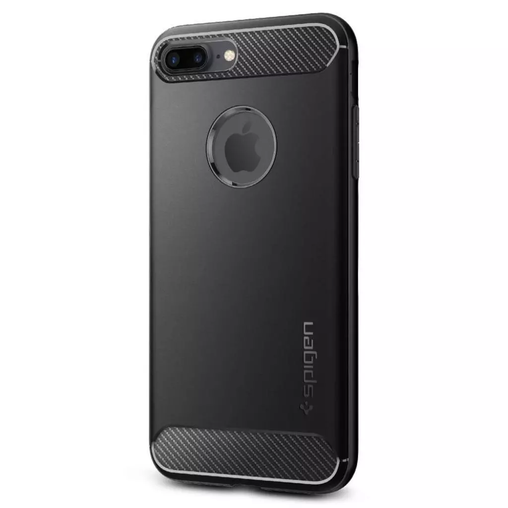 Чехол для моб. телефона Spigen iPhone 8 Plus/7 Plus Rugged Armor Black (043CS20485) - 1 Чехол для моб. телефона Spigen iPhone 8 Plus/7 Plus Rugged Armor Black (043CS20485) - 1