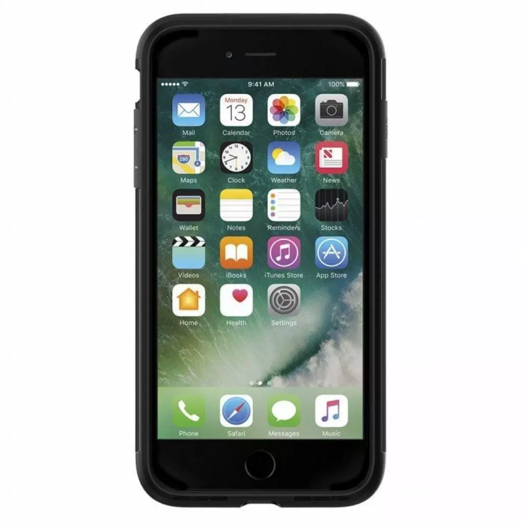 Чехол для моб. телефона Spigen iPhone 8 Plus/7 Plus Slim Armor Black (043CS20648) - 5 Чехол для моб. телефона Spigen iPhone 8 Plus/7 Plus Slim Armor Black (043CS20648) - 5