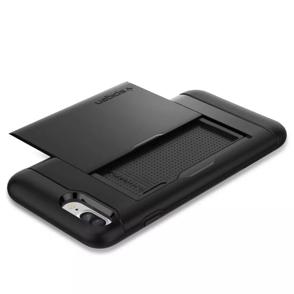 Чехол для моб. телефона Spigen iPhone 8 Plus/7 Plus Slim Armor CS Black (043CS20528) - 4 Чехол для моб. телефона Spigen iPhone 8 Plus/7 Plus Slim Armor CS Black (043CS20528) - 4