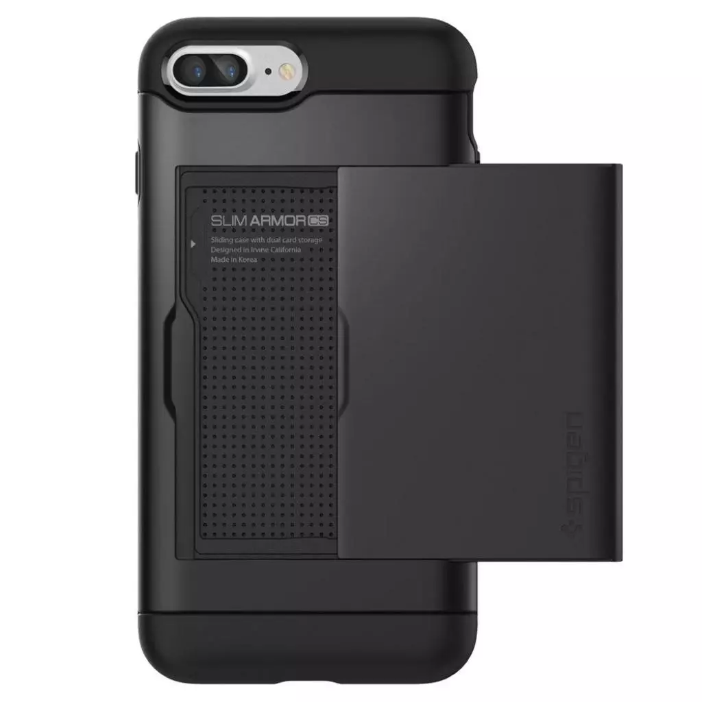Чехол для моб. телефона Spigen iPhone 8 Plus/7 Plus Slim Armor CS Black (043CS20528)