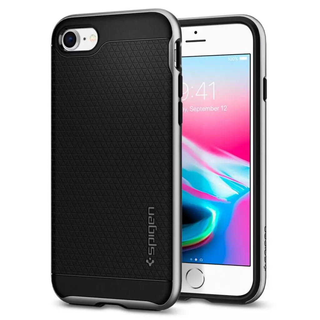 Чехол для моб. телефона Spigen iPhone 8/7 Neo Hybrid 2 Satin Silver (054CS22359) - 1 Чехол для моб. телефона Spigen iPhone 8/7 Neo Hybrid 2 Satin Silver (054CS22359) - 1