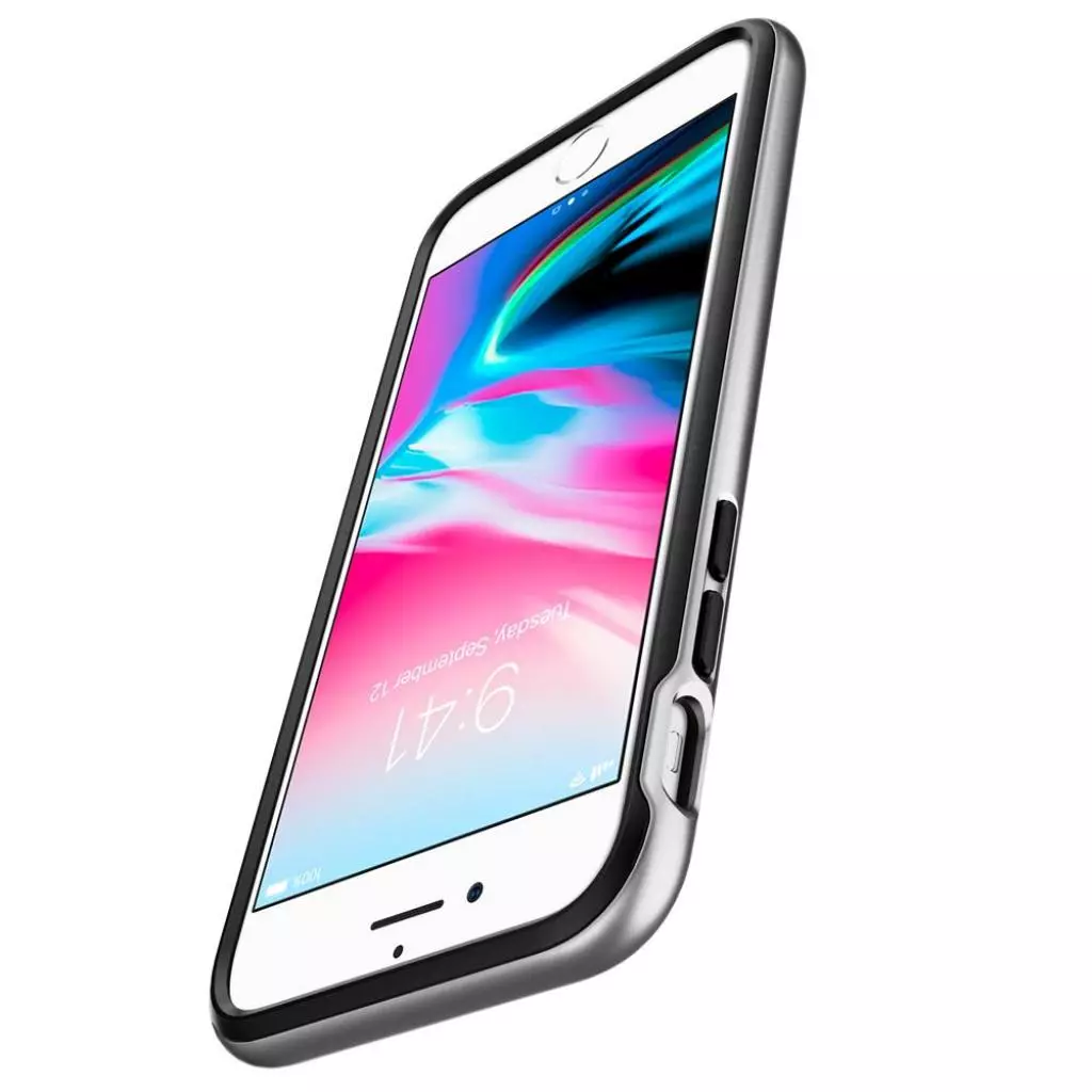 Чехол для моб. телефона Spigen iPhone 8/7 Neo Hybrid 2 Satin Silver (054CS22359) - 5 Чехол для моб. телефона Spigen iPhone 8/7 Neo Hybrid 2 Satin Silver (054CS22359) - 5