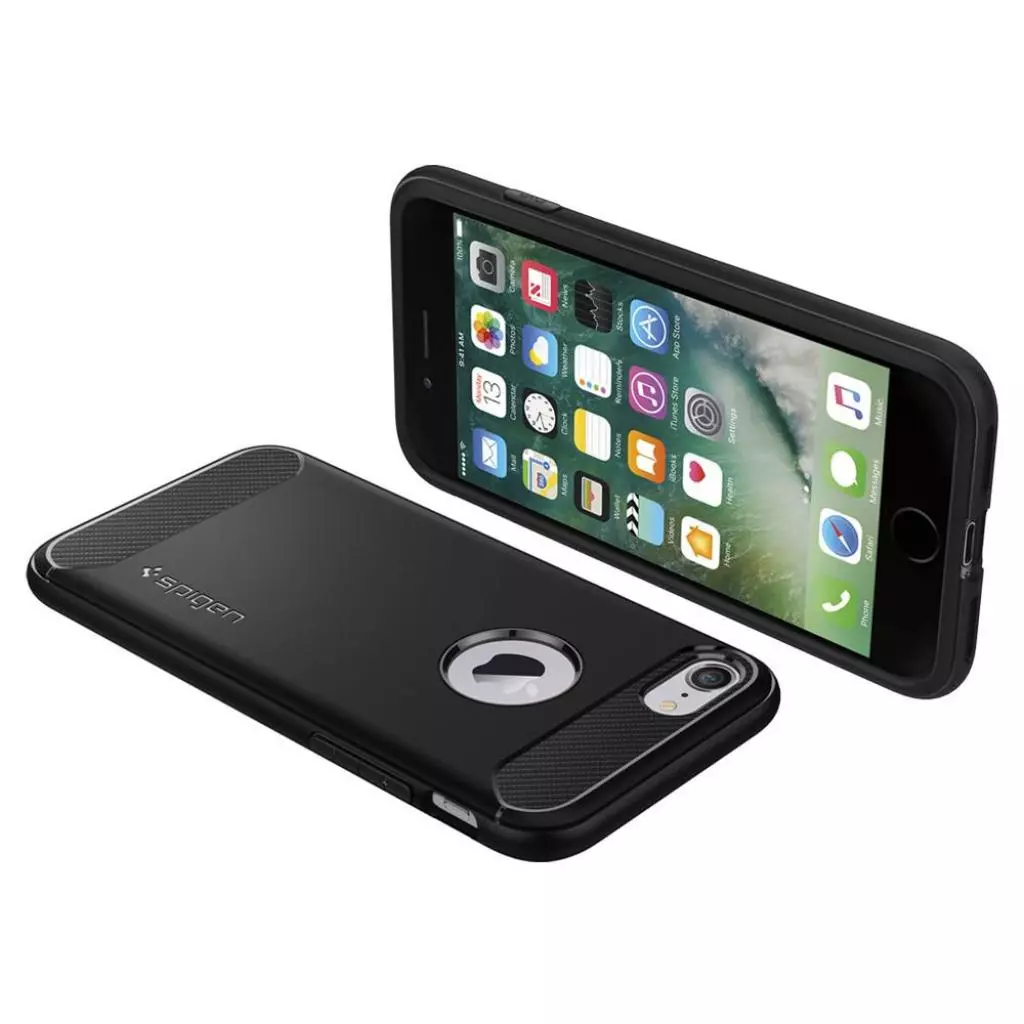 Чехол для моб. телефона Spigen iPhone 8/7 Rugged Armor Black (042CS20441) - 5 Чехол для моб. телефона Spigen iPhone 8/7 Rugged Armor Black (042CS20441) - 5