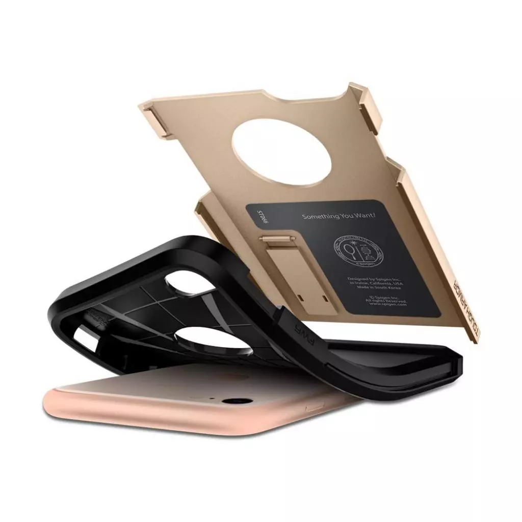 Чехол для моб. телефона Spigen iPhone 8/7 Tough Armor 2 Champagne Gold (054CS22218) - 5
