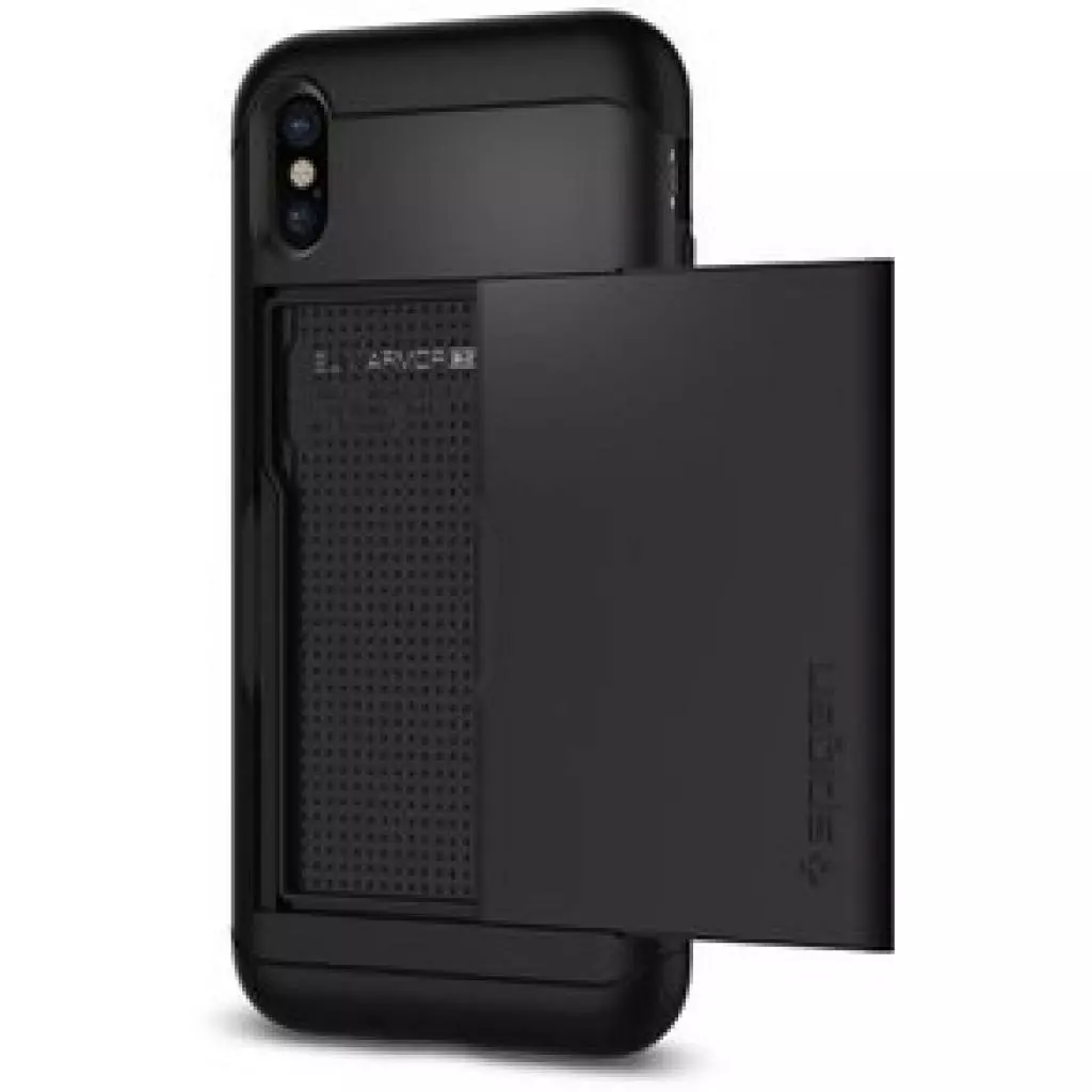Чехол для моб. телефона Spigen iPhone X Slim Armor CS Black (057CS22155) - 1