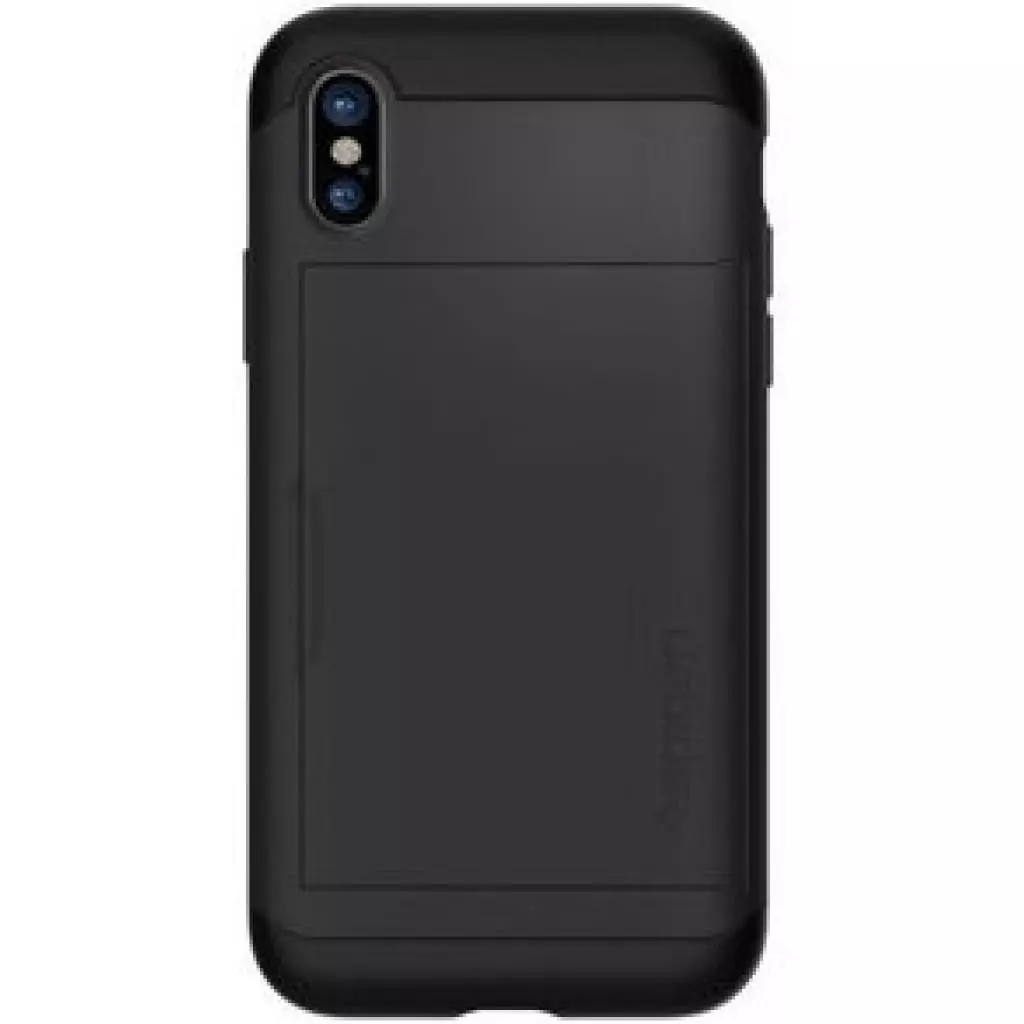 Чехол для моб. телефона Spigen iPhone X Slim Armor CS Black (057CS22155)