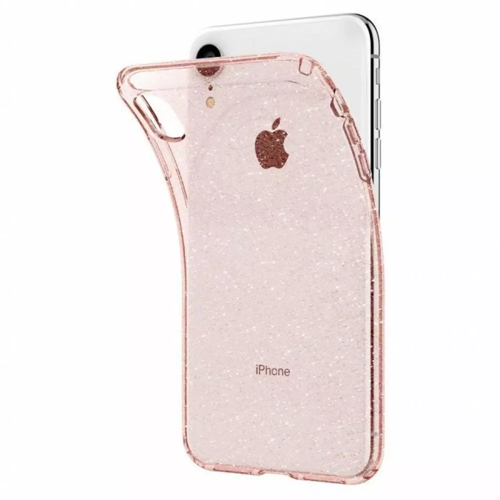 Чехол для моб. телефона Spigen iPhone XR Liquid Crystal Glitter Rose Quartz (064CS24868) - 2