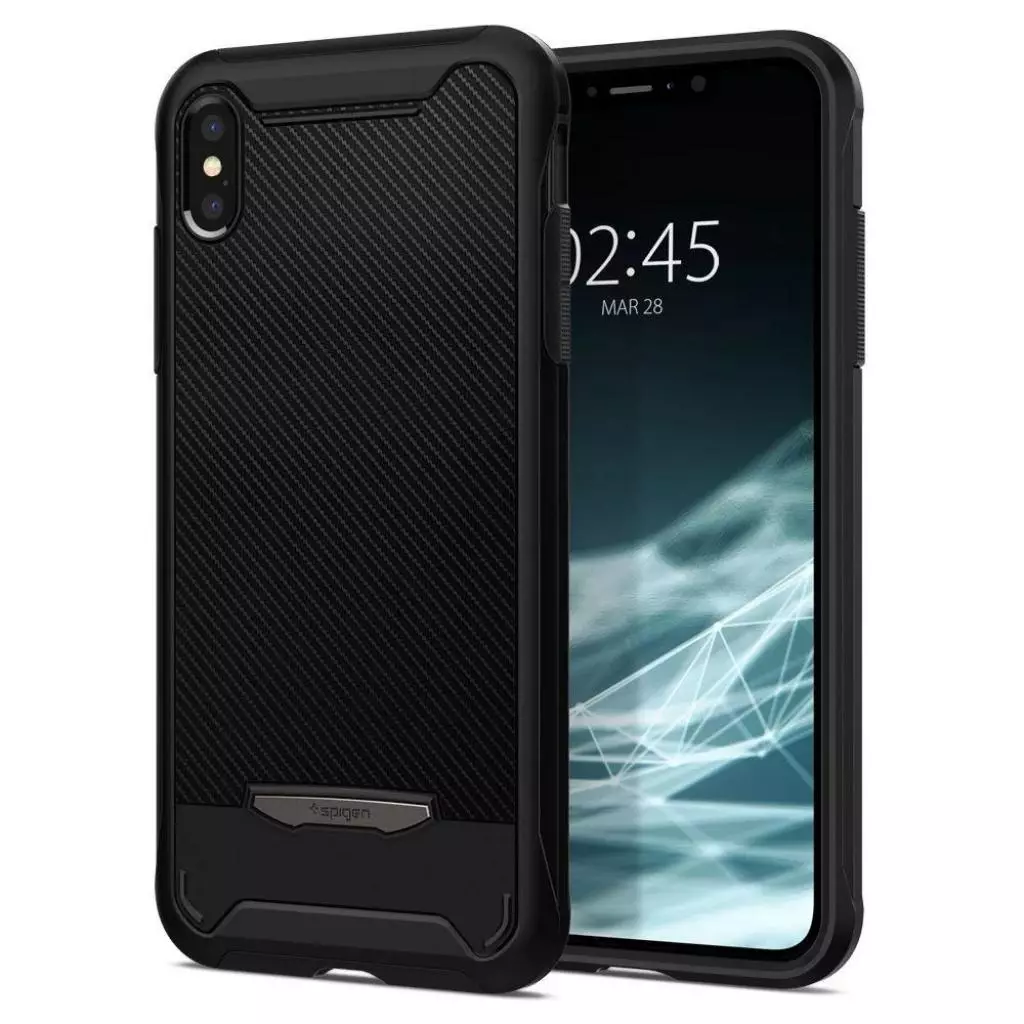 Чехол для моб. телефона Spigen iPhone XS Hybrid NX Black (063CS24946) - 4