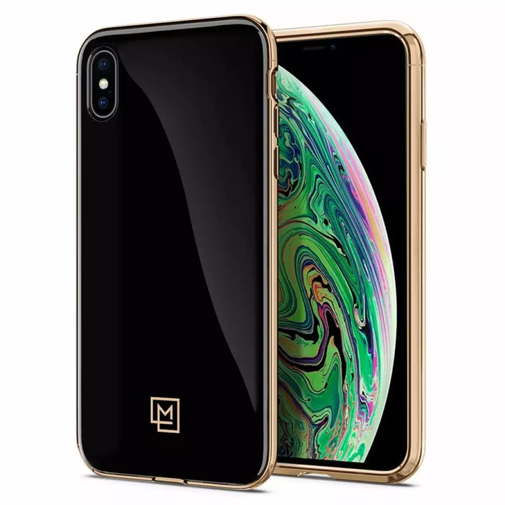 Чехол для моб. телефона Spigen iPhone XS Max La Manon etui Gold Black (Ver.2) (065CS25312)