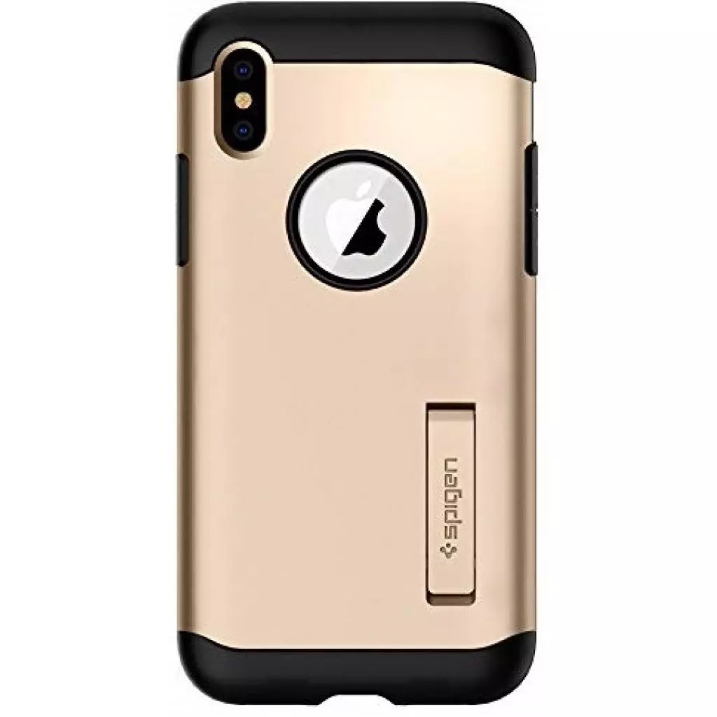 Чехол для моб. телефона Spigen iPhone XS Max Slim Armor Champagne Gold (065CS25154)