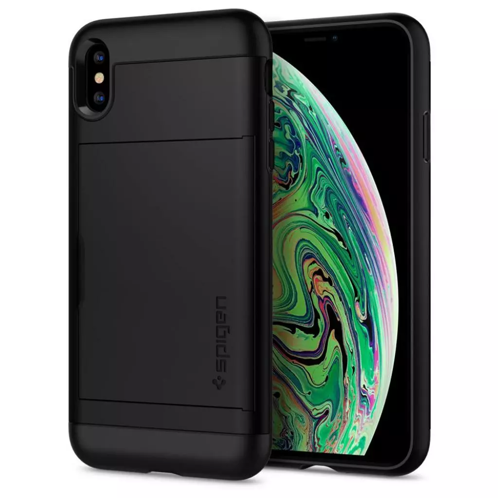 Чехол для моб. телефона Spigen iPhone XS Max Slim Armor CS Black (065CS24842) - 1