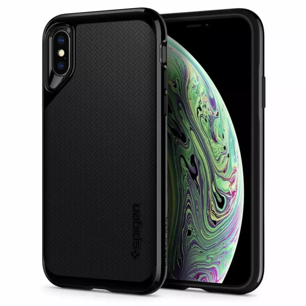 Чехол для моб. телефона Spigen iPhone XS Neo Hybrid Jet Black (063CS24919) - 1 Чехол для моб. телефона Spigen iPhone XS Neo Hybrid Jet Black (063CS24919) - 1