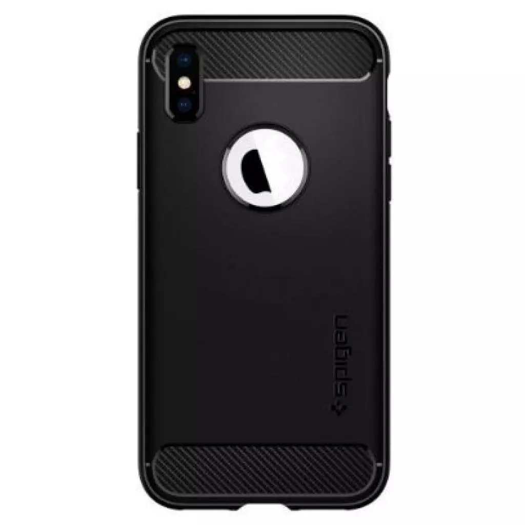 Чехол для моб. телефона Spigen iPhone XS Rugged Armor Matte Black (063CS25113)