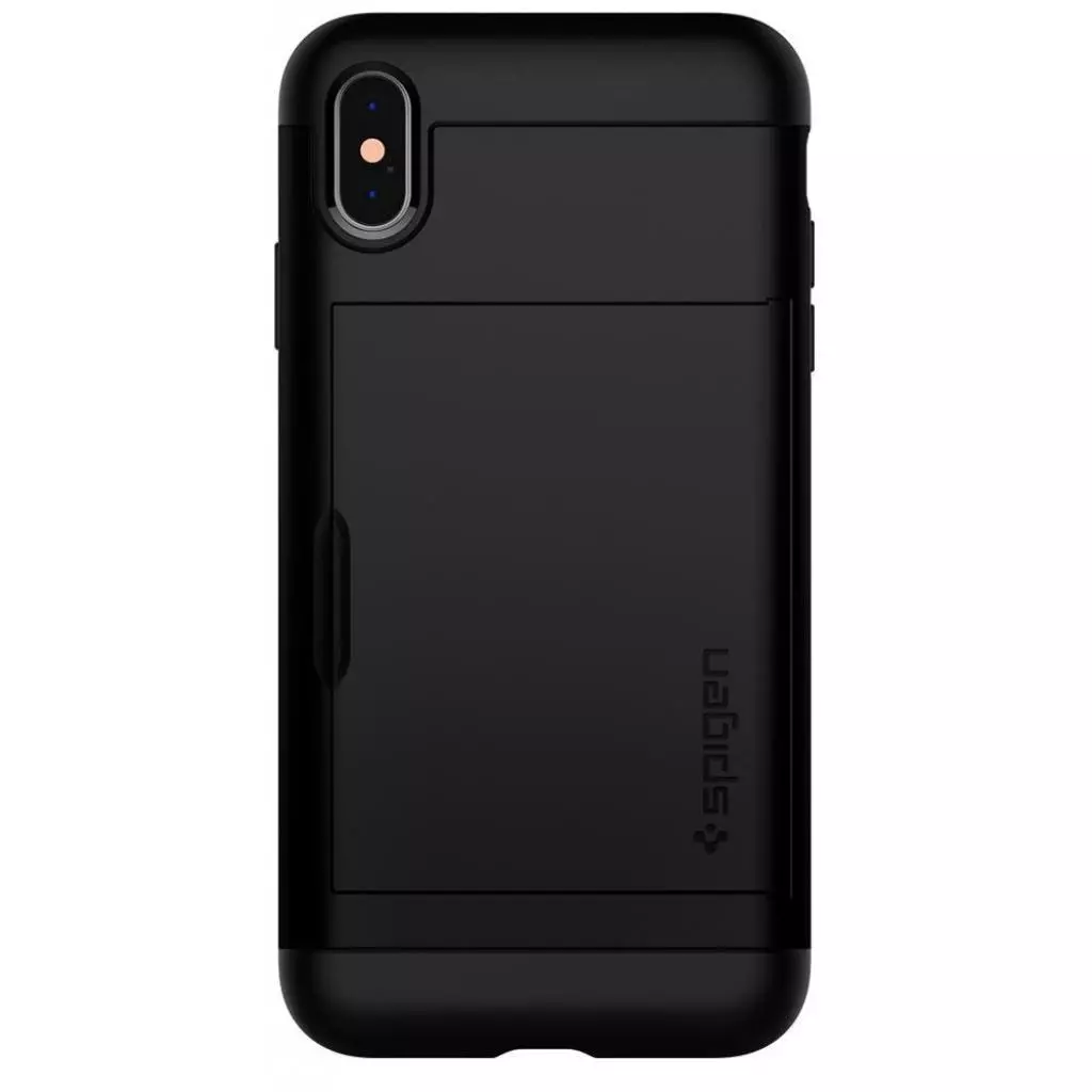 Чехол для моб. телефона Spigen iPhone XS Slim Armor CS Black (063CS24922)