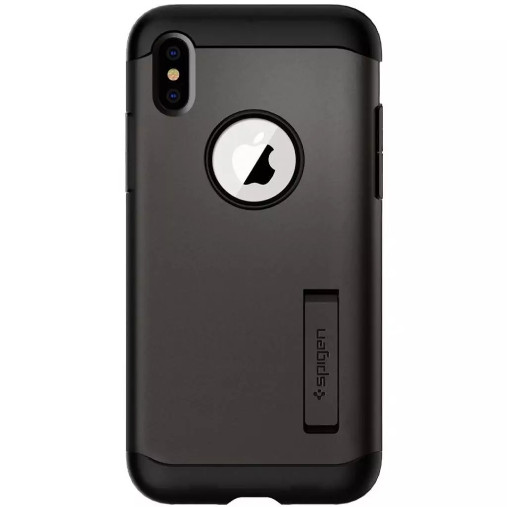 Чехол для моб. телефона Spigen iPhone XS Slim Armor Gunmetal (063CS25133)