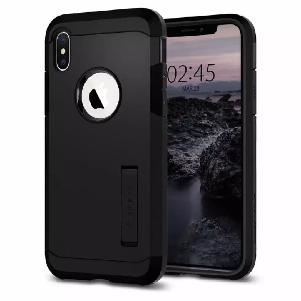 Чехол для моб. телефона Spigen iPhone XS Tough Armor Black (063CS25118) - 1 Чехол для моб. телефона Spigen iPhone XS Tough Armor Black (063CS25118) - 1