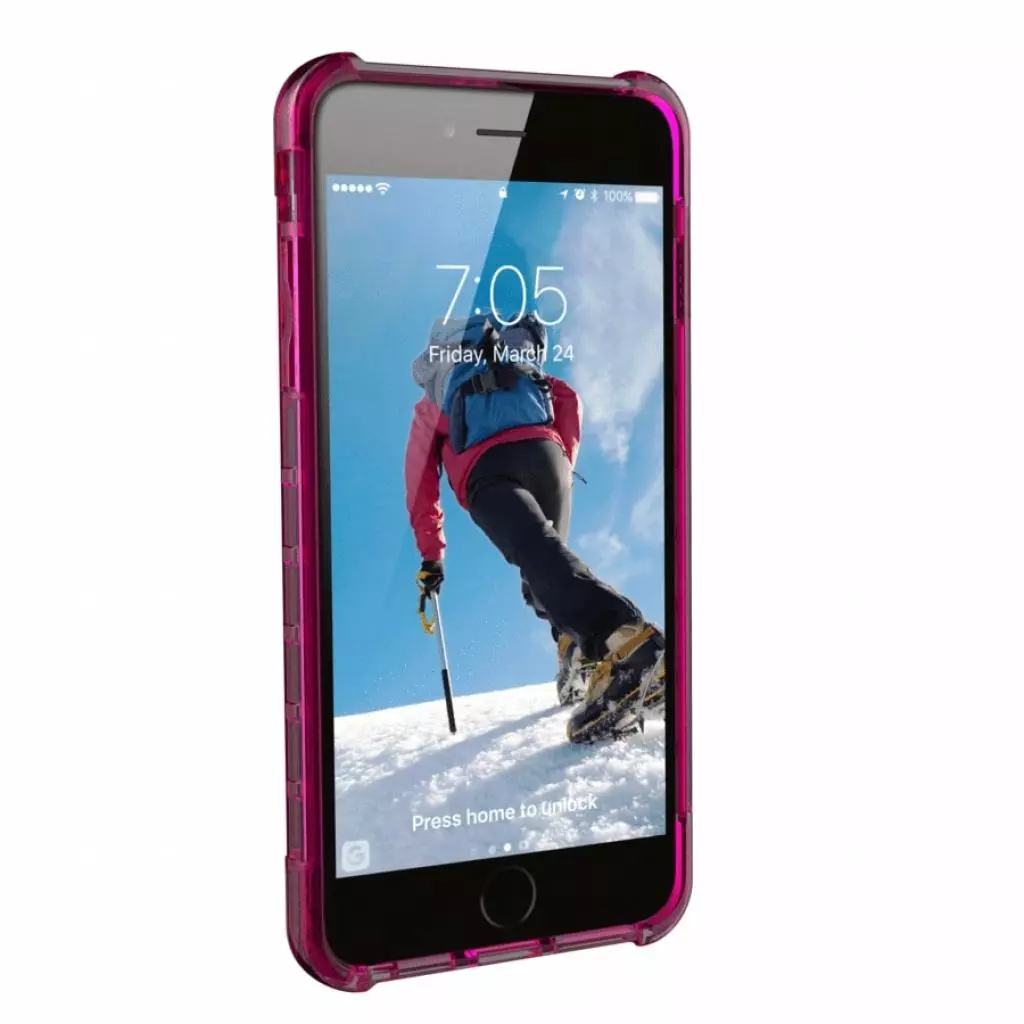 Чехол для моб. телефона Uag Apple iPhone 8/7/6S Plus Folio Plyo, Pink (111212119595) - 4