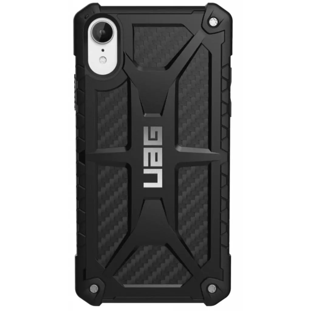Чехол для моб. телефона Uag Apple iPhone Xr Monarch, Carbon Fiber (111091114242)