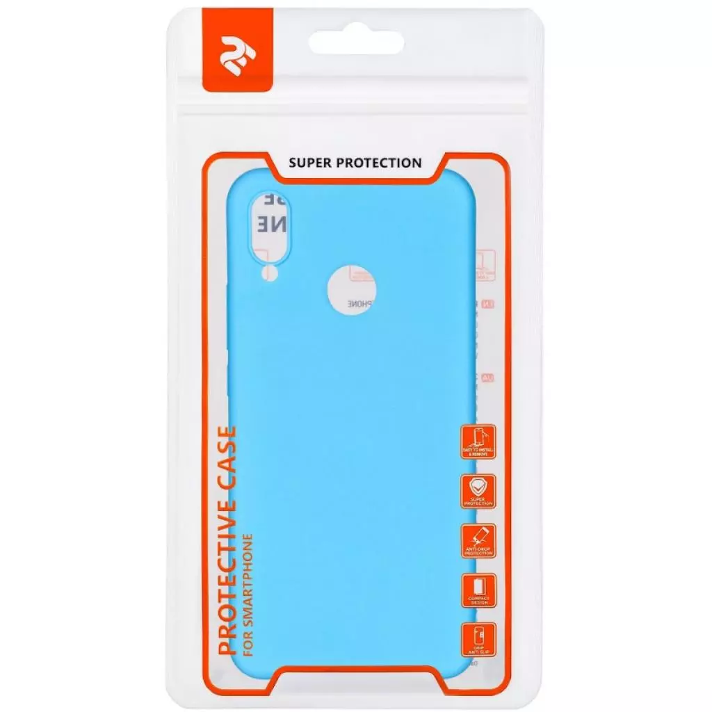 Чехол для моб. телефона 2E Huawei P Smart+, Soft touch, Blue (2E-H-PSP-18-NKST-BL) - 2