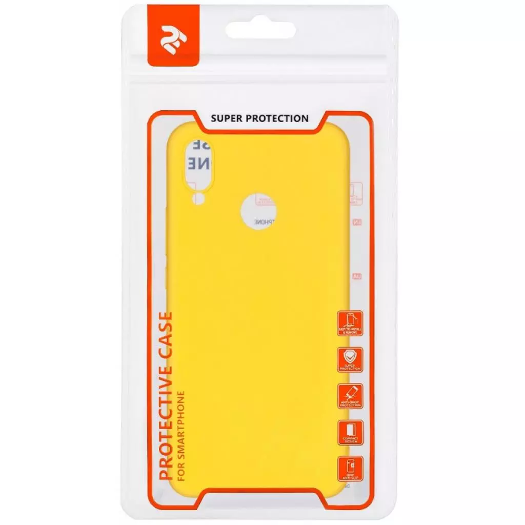 Чехол для моб. телефона 2E Huawei P Smart+, Soft touch, Mustard (2E-H-PSP-18-NKST-MS) - 2 Чехол для моб. телефона 2E Huawei P Smart+, Soft touch, Mustard (2E-H-PSP-18-NKST-MS) - 2