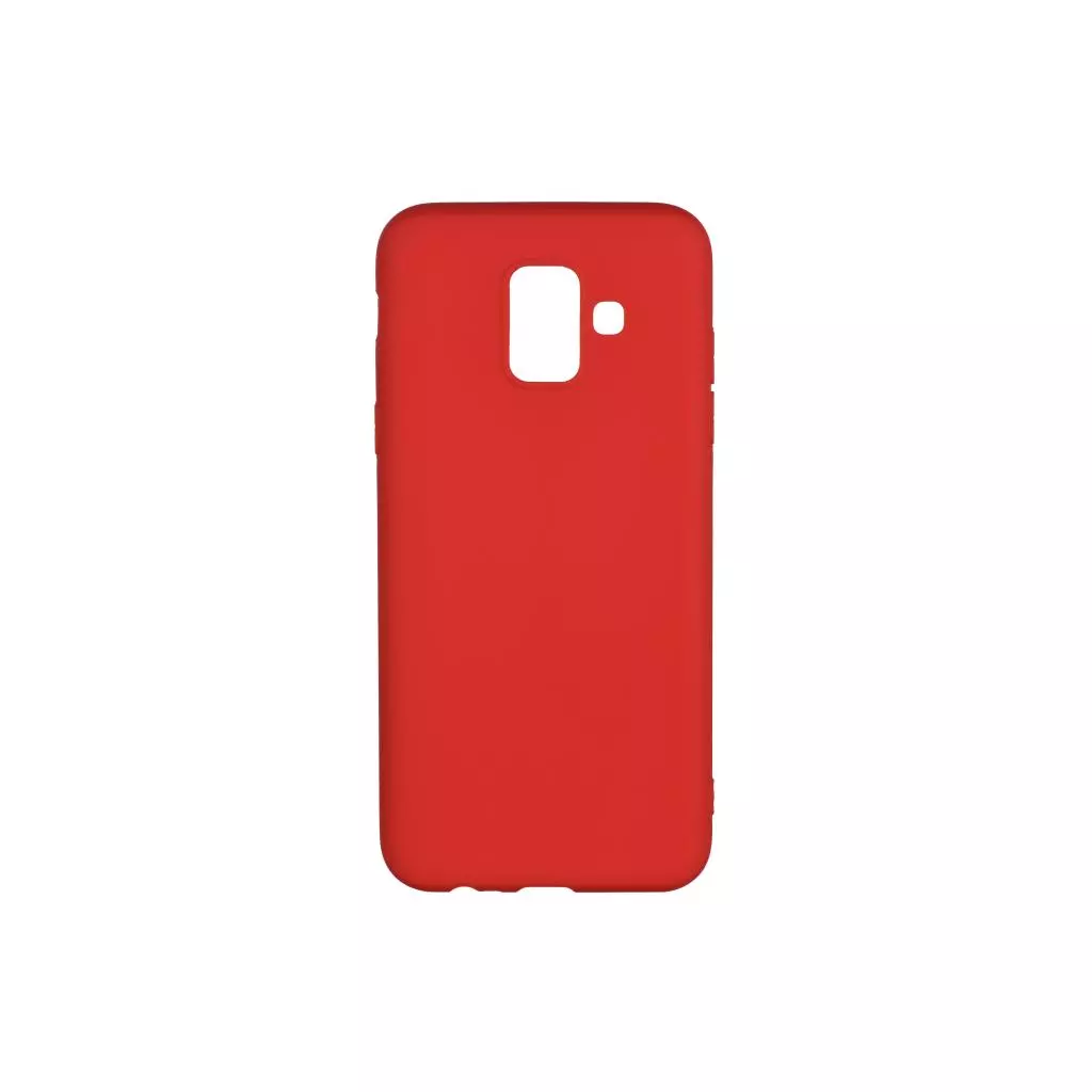 Чехол для моб. телефона 2E Samsung Galaxy A6 2018 (A600) , Soft touch, Red (2E-G-A6-18-NKST-RD)