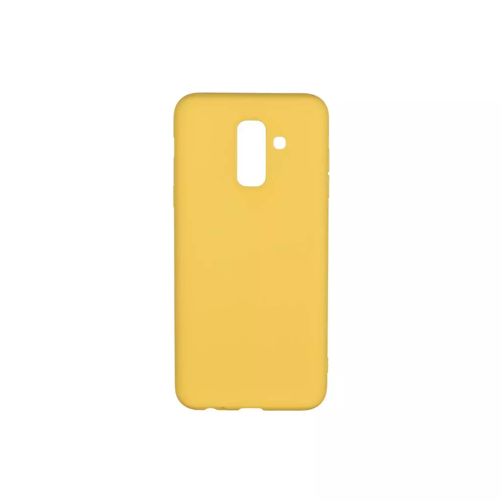 Чехол для моб. телефона 2E Samsung Galaxy A6+ 2018 (A605) , Soft touch, Mustard (2E-G-A6P-18-NKST-MS)