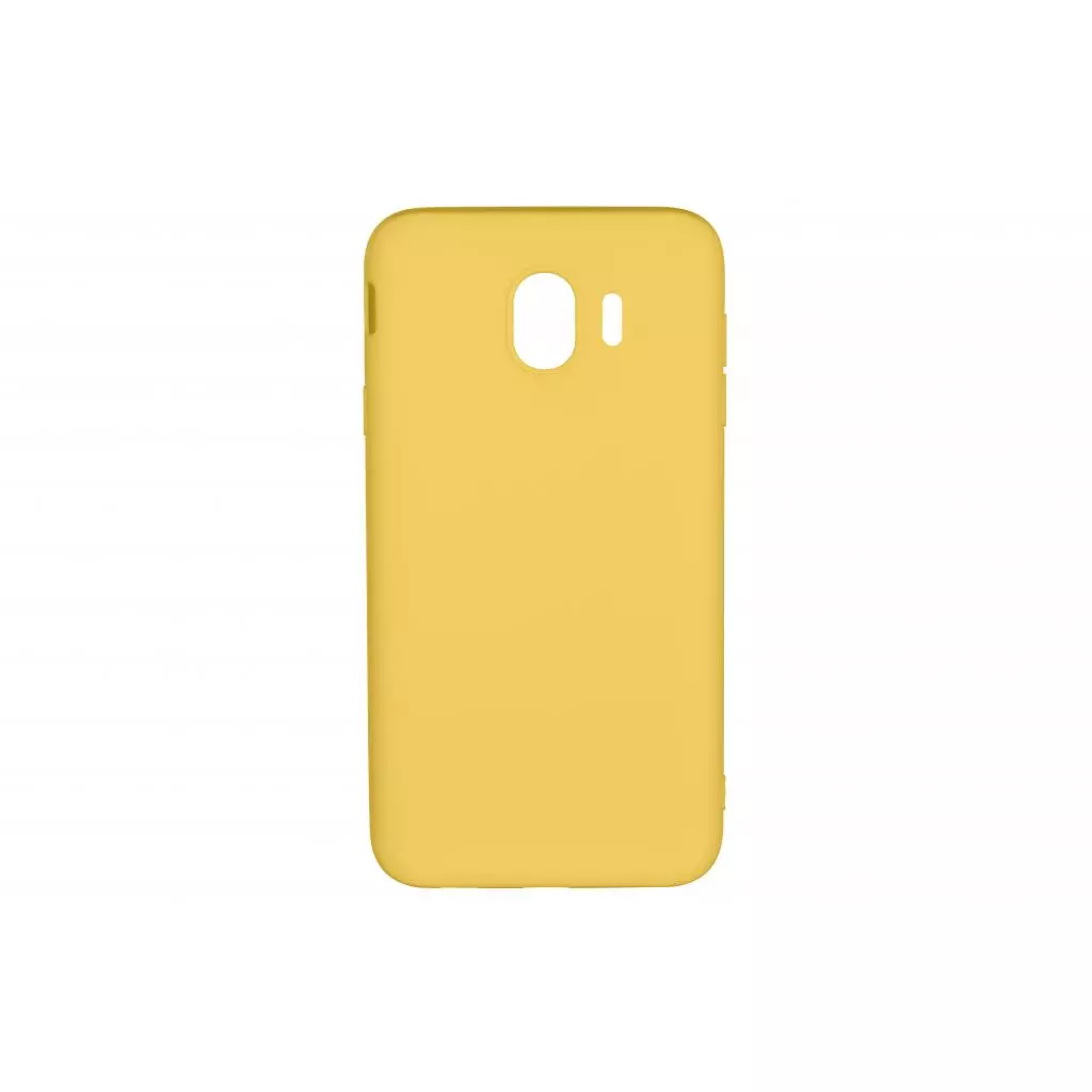 Чехол для моб. телефона 2E Samsung Galaxy J4 2018 (J400) , Soft touch, Mustard (2E-G-J4-18-NKST-MS)