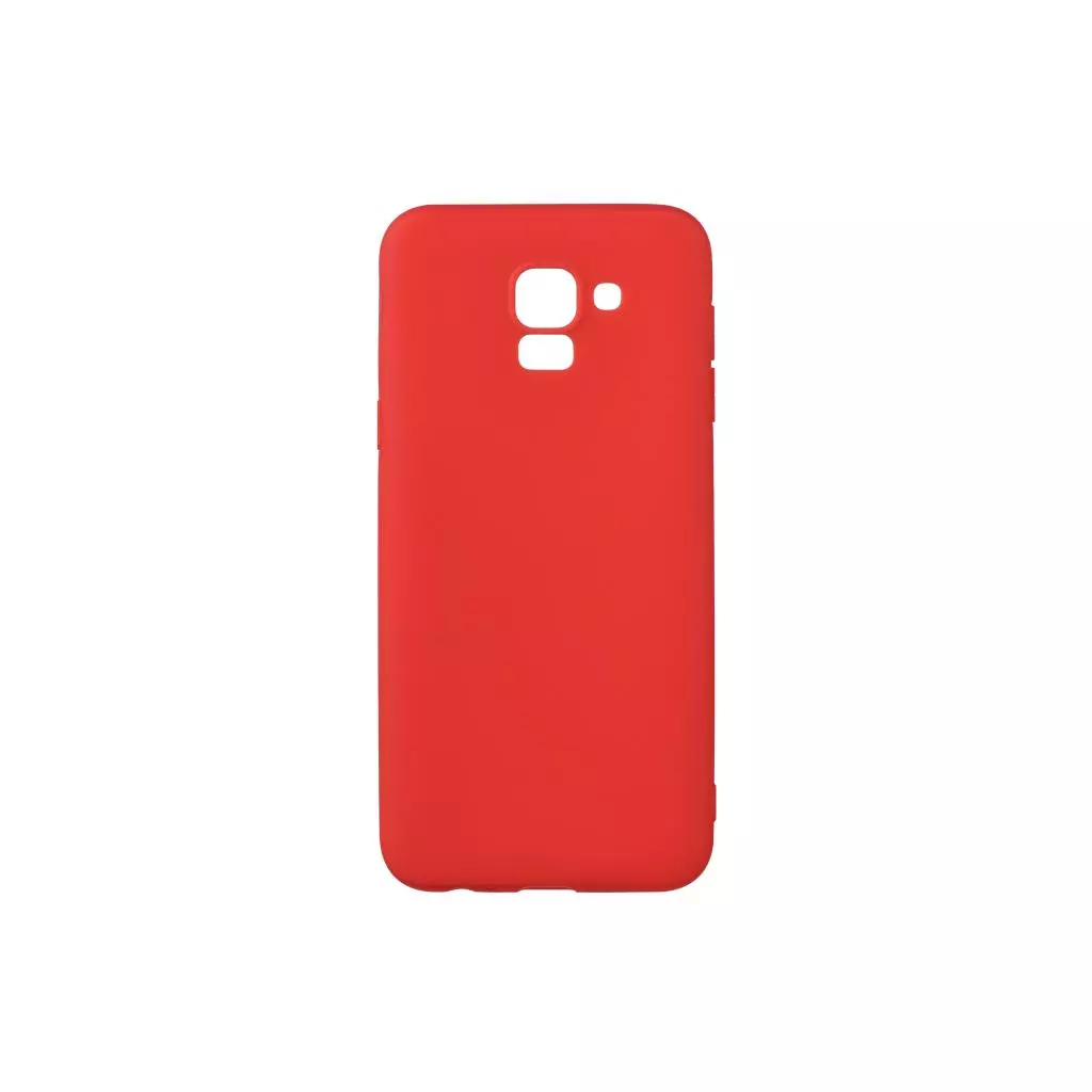 Чехол для моб. телефона 2E Samsung Galaxy J6 2018 (J600) , Soft touch, Red (2E-G-J6-18-NKST-RD)