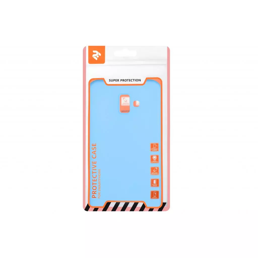 Чехол для моб. телефона 2E Samsung Galaxy J6 Plus 2018 (J610) , Soft touch, Blue (2E-G-J6P-18-NKST-BL) - 2