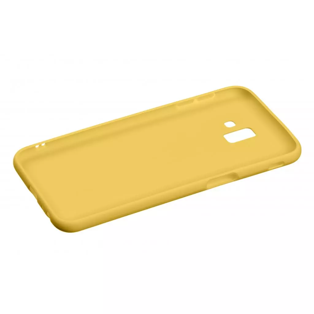 Чехол для моб. телефона 2E Samsung Galaxy J6 Plus 2018 (J610) , Soft touch, Mustard (2E-G-J6P-18-NKST-MS) - 1 Чехол для моб. телефона 2E Samsung Galaxy J6 Plus 2018 (J610) , Soft touch, Mustard (2E-G-J6P-18-NKST-MS) - 1