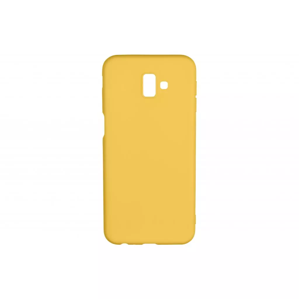 Чехол для моб. телефона 2E Samsung Galaxy J6 Plus 2018 (J610) , Soft touch, Mustard (2E-G-J6P-18-NKST-MS)