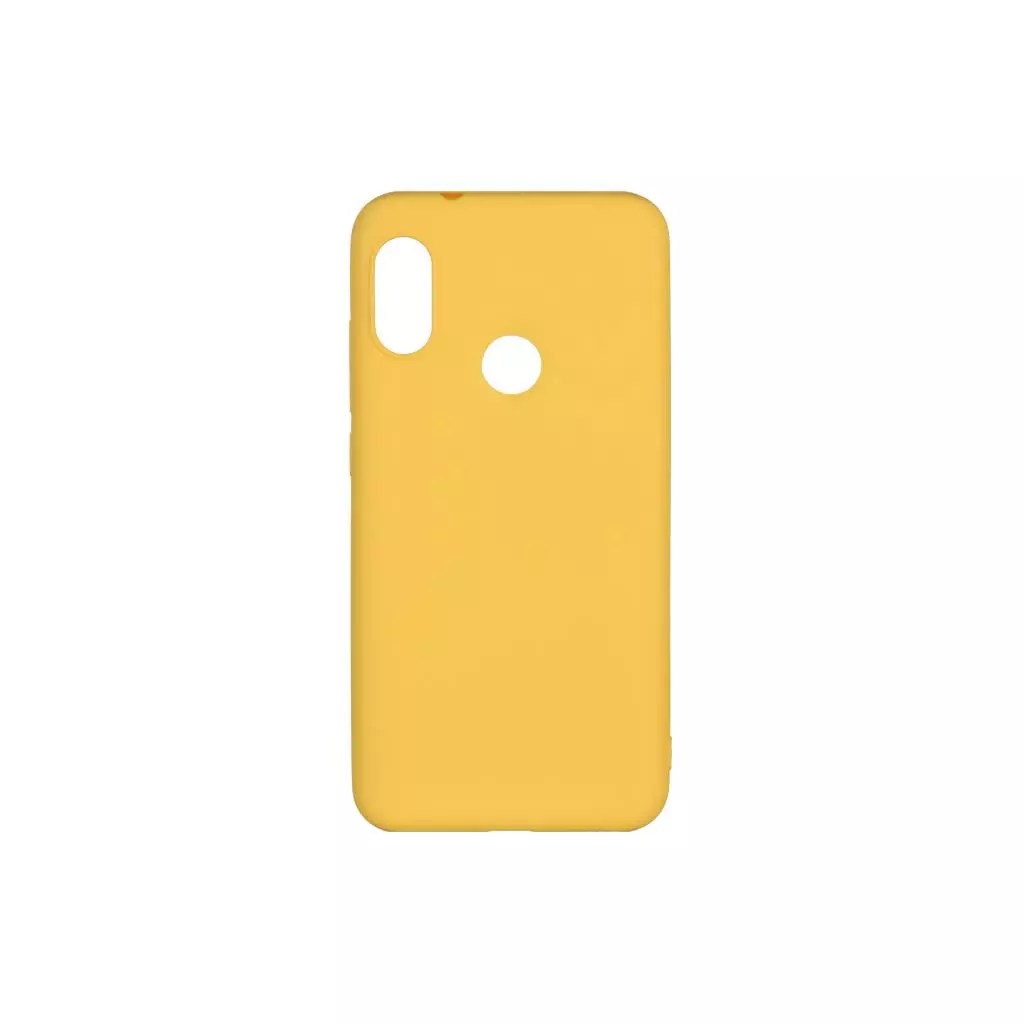 Чехол для моб. телефона 2E Xiaomi Redmi 6 Pro, Soft touch, Mustard (2E-MI-6PR-NKST-MS)