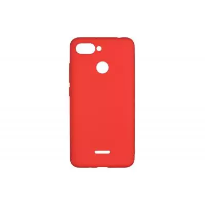 Чехол для моб. телефона 2E Xiaomi Redmi 6, Soft touch, Red (2E-MI-6-NKST-RD)